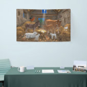 ベビーイエスマンガーホーリーナイトクリスマス出生 横断幕 (トレードショー)