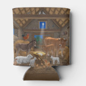 ベビーイエスマンガーホーリーナイトクリスマス出生 缶クーラー (裏面)