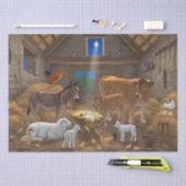 ベビーイエスマンガーホーリーナイトクリスマス出生 薄葉紙 (クラフト)