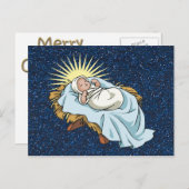 ベビーイエス様 シーズンポストカード (正面/裏面)