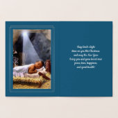 ベビーイエス絵画ズクリスマスラグリー 箔カード (内部)