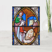 ベビーイエス・キリストおよび聖母マリアのクリスマスカード シーズンカード (正面)