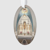 ベビーイエス・キリストが付いているカルメル山の私達の女性 オーナメント (正面)