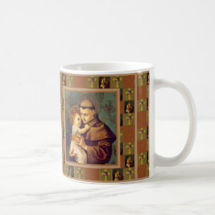 ベビーイエス・キリストが付いているパドゥアのSt Anthony コーヒーマグカップ