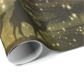 ベビーイエス・キリストに走行している3人の星学者 ラッピングペーパー (ロールコーナー)