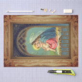 ベビーイエス・キリストを握っている出生メリー 薄葉紙 (クラフト)