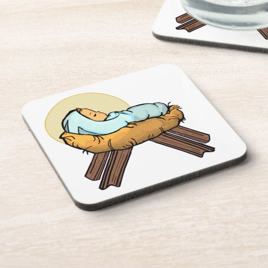 ベビーイエス： コースター (左側)