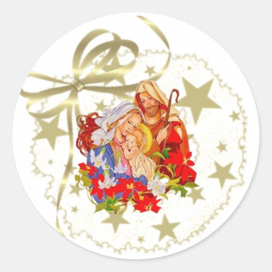 ベビーイエス – ステッカーシート ラウンドシール (正面)