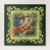 ベビーイエス・マリア・ヨセフ~聖なる家族~ ジグソーパズル (横)