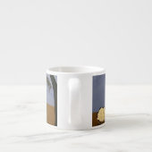 ベビーイエス、メアリー、ジョセフ専門マグカップ エスプレッソカップ (裏面)