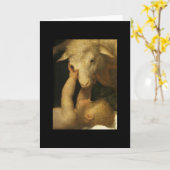 ベビーイエスTouchラム カード (黄色い花)