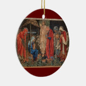 ベビーイエズス宗教的クリスマスオーナメント セラミックオーナメント (右)