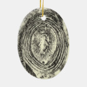 ベビーイエズセラミックオーナメント セラミックオーナメント (裏面)