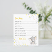 ベビーイエローグレードットエレファントシャワーの願い (スタンド正面)