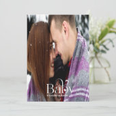 ベビーイズコールドアウトアウトサイドフラットホリデーカード シーズンカード (スタンド正面)