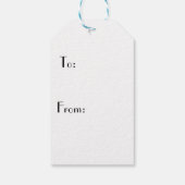 ベビーイズコールド外 – ホリデーギフトラベル ギフトタグ (裏面)