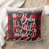 ベビーイッツコールドアウトサイド装飾用クッション クッション (ブランケット)