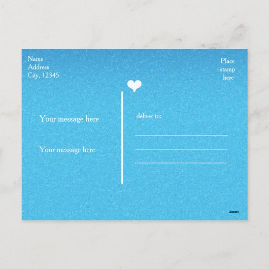 ベビーイッツコールドアウトホリディウィンターポストカード シーズンポストカード (裏面)