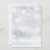 ベビーイッツコールド外4フォトボーイホリデー誕生 案内状 (裏面)