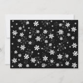 ベビーイットアズコールドアウトサイドホリデー4フォトフラットカード シーズンカード (裏面)