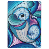 ベビーイルカ クリップボード (裏面)