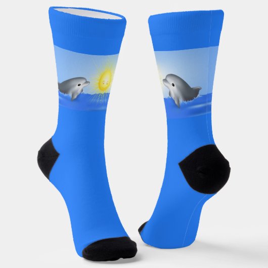 ベビーイルカ ソックス (傾斜あり)