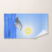 ベビーイルカ バスタオルセット (ハンドタオル)