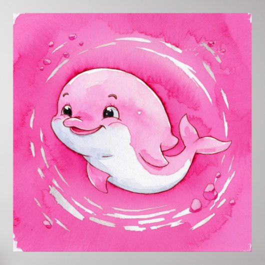 ベビーイルカ ポスター (正面)