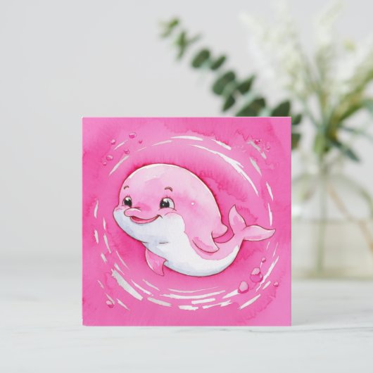 ベビーイルカ 招待状 (スタンド正面)