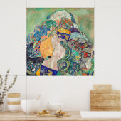 ベビーインクレイドルバイグスタフクリムト ポスター (キッチン)