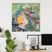 ベビーインクレイドルバイグスタフクリムト ポスター (ホームオフィス)