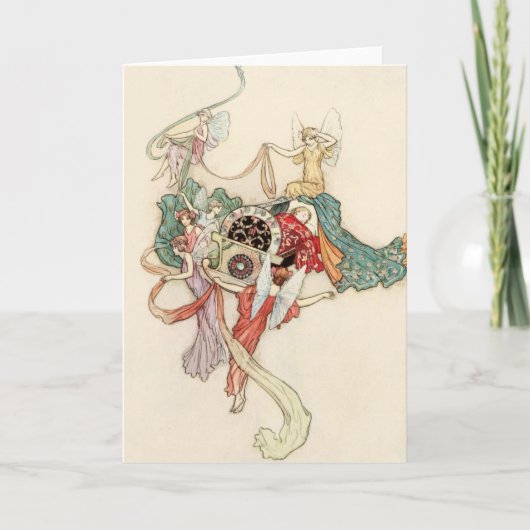 ベビーインクレイドルプリンセスヴィンテージ童話 カード (正面)