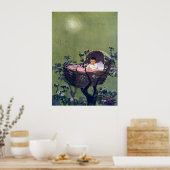 ベビーインクレードルインツリーラビー ポスター (キッチン)