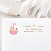 ベビーイン傘差出人住所ラベル ラベル (インサイチュ)