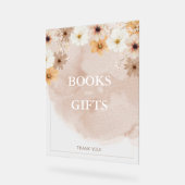 ベビーイン開花アクリルギフトサイン アクリルサイン (傾斜)