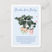 ベビーイン開花カワイト鉢植えベビー エンクロージャーカード (正面)