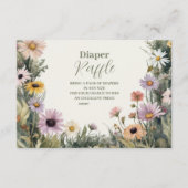 ベビーイン開花ガーデンおむつラッフル エンクロージャーカード (正面)