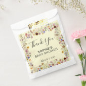 ベビーイン開花ガーデン蝶ベビーシャワー フェイバーバッグ (封をした状態)