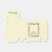 ベビーイン開花ガーデン蝶ベビーシャワー フェイバーボックス (折り畳みなし)