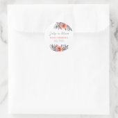 ベビーイン開花キュートピーチガーデン素朴 ラウンドシール (バッグ)