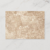 ベビーイン開花グリーンリー&金ゴールドベビーシャワー本 エンクロージャーカード (裏面)