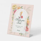 ベビーイン開花サマーフローラガーデンマムオーサバー 台座サイン (正面)