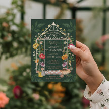 ベビーイン開花フローラガーデングリーンハウスベビーシャワー