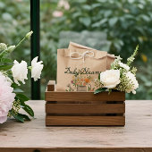 ベビーイン開花フローラガーデンレインブーツベビーシャワー フェイバーバッグ