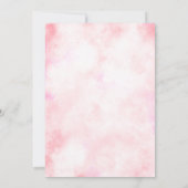 ベビーイン開花フローラベビーシャワー 招待状 (裏面)