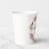 ベビーイン開花フローラベビーシャワー 紙コップ (右)