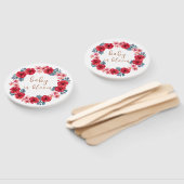 ベビーイン開花フローラリースベビーシャワー ハンドファン (組立なし)