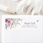 ベビーイン開花フローラ花ベイビーシャワー ラベル (インサイチュ)