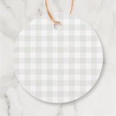 ベビーイン開花ベビーシャワーありがとう フェイバータグ (裏面)