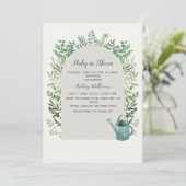 ベビーイン開花ベビーシャワー招待状 招待状 (スタンド正面)